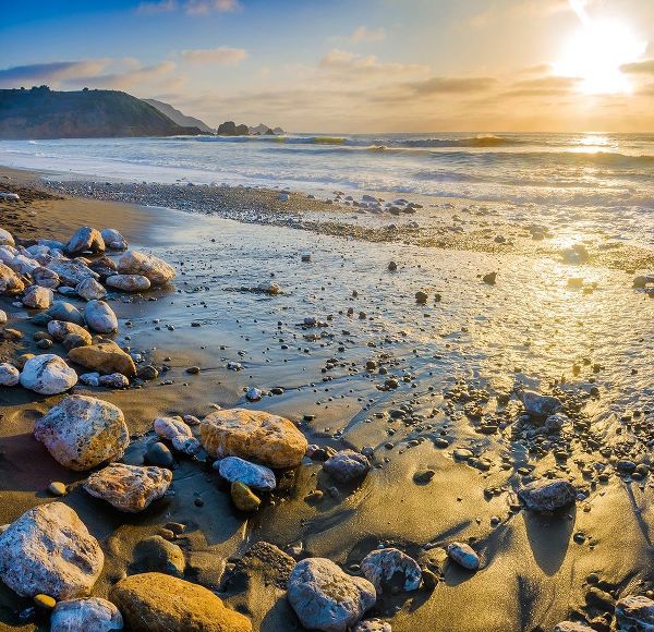 Rockaway Beach Sunset-Pacifica-California-USA